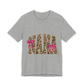Nana Leopard Print Tee with Pink Bows — Mother's Day Gift Shirt